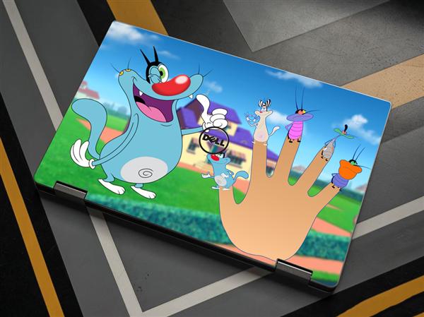Ảnh đại diện sản phẩm Dán skin laptop mặt lưng và full phím D417